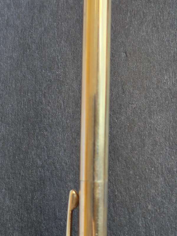 Vintage Rolled Gold Cross Pencil 1:20 12kt made in Ireland (excellent condition)