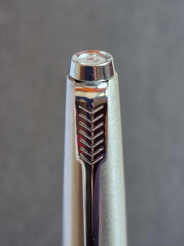 Vintage Parker Stainless Steel Fountain Pen (excellent condition)