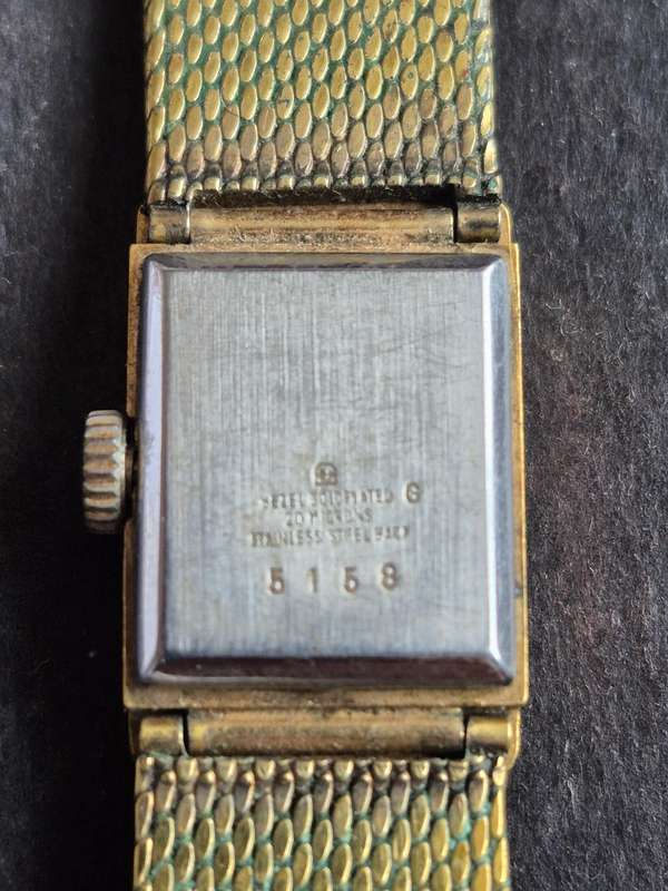 Vintage Avia 17 Jewels Incablock Ladies Wrist Watch (not working)