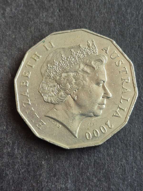 Australia 50 Cent Millennium Coin 2000
