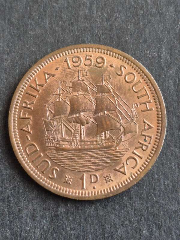 Union Penny 1959 UNC