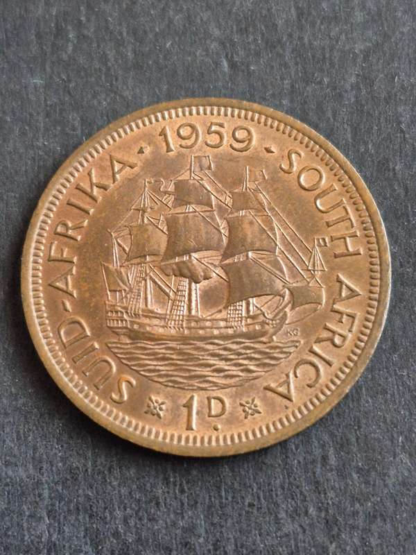 Union Penny 1959 UNC