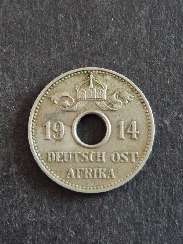 Deutsche Ostafrika 5 Heller 1914J