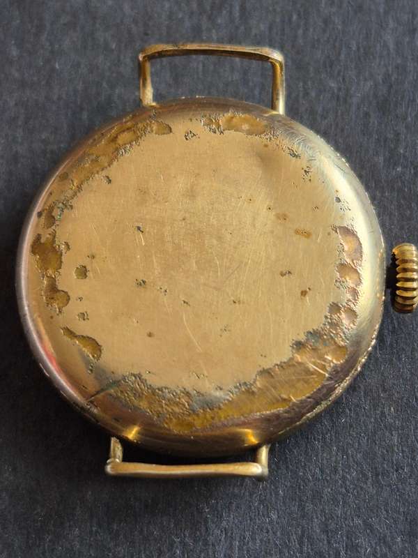 Vintage Buren Rolled Gold Mechanical Wrist Watch (not working)