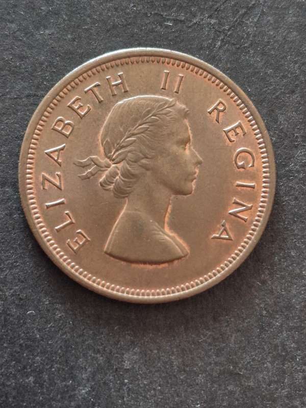 Union Penny 1959 EF+/UNC