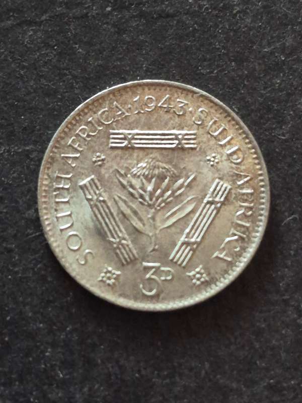 Union Tickey 1943 EF+/UNC