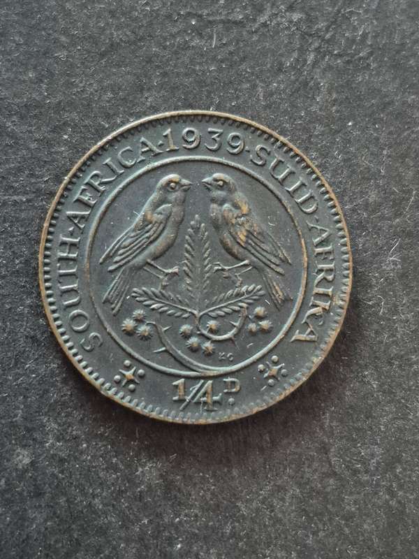 Union Farthing 1939 (excellent condition)