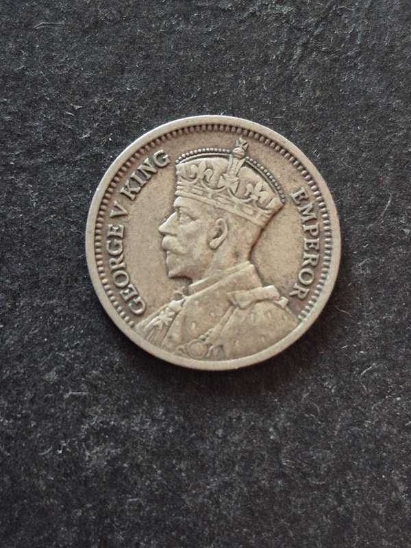 Southern Rhodesia Threepence 1935 Silver