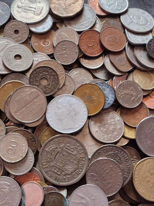 Mixed Lot of World Coins 2kg