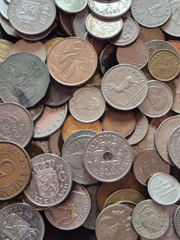 Mixed Lot of World Coins 2kg