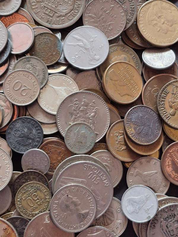 Mixed Lot of World Coins 2kg