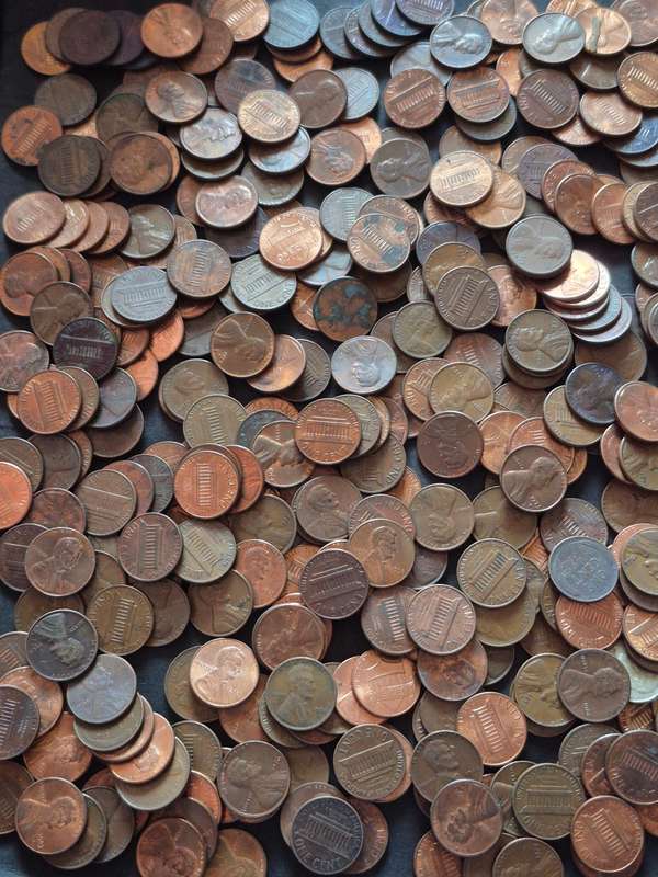 Mixed Lot of USA Coins 1kg