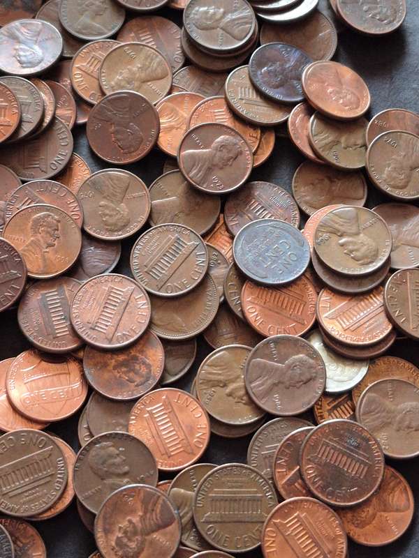 Mixed Lot of USA Coins 1kg