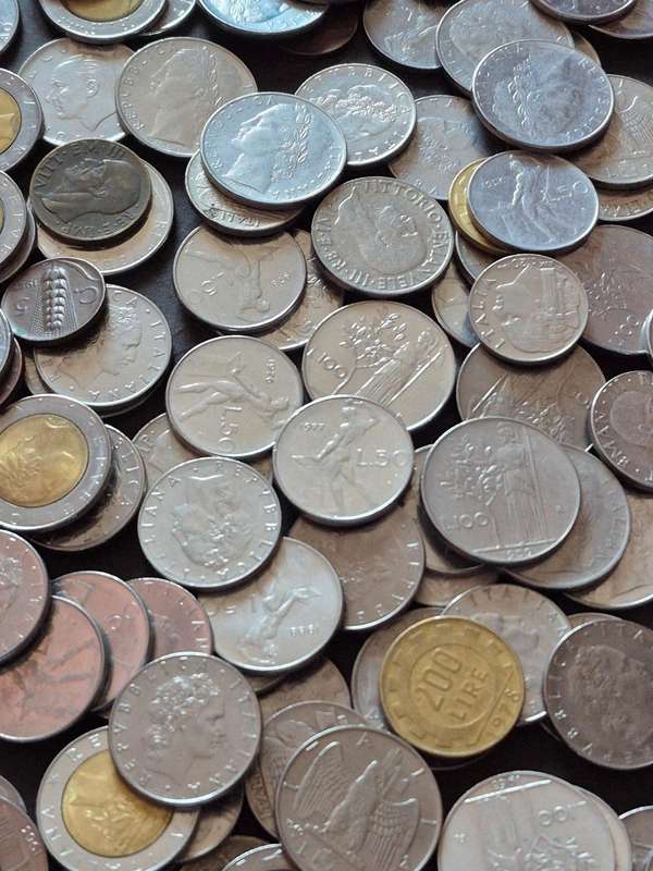Mixed Lot of Italian Coins 1kg