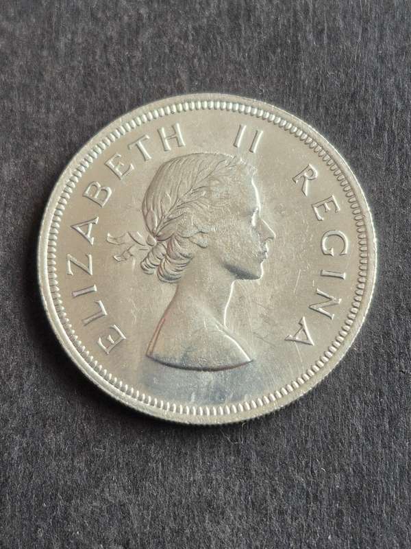 Union 2 1/2 Shillings  1960 EF+/UNC