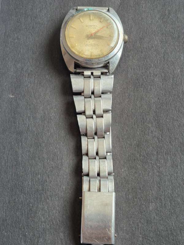 Vintage Rommel Deluxe Waterproof Antimagnetic Men's Wrist Watch (not working)