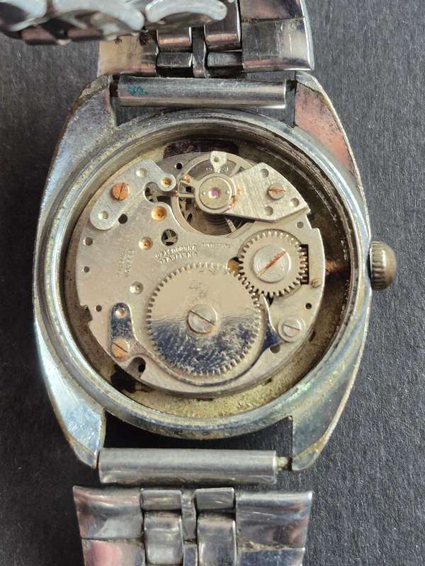 Vintage Rommel Deluxe Waterproof Antimagnetic Men's Wrist Watch (not working)