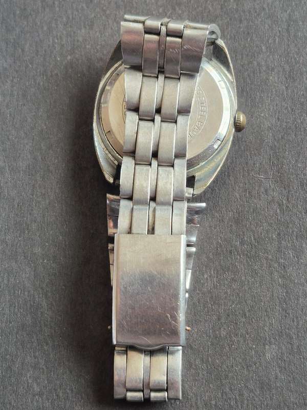 Vintage Rommel Deluxe Waterproof Antimagnetic Men's Wrist Watch (not working)