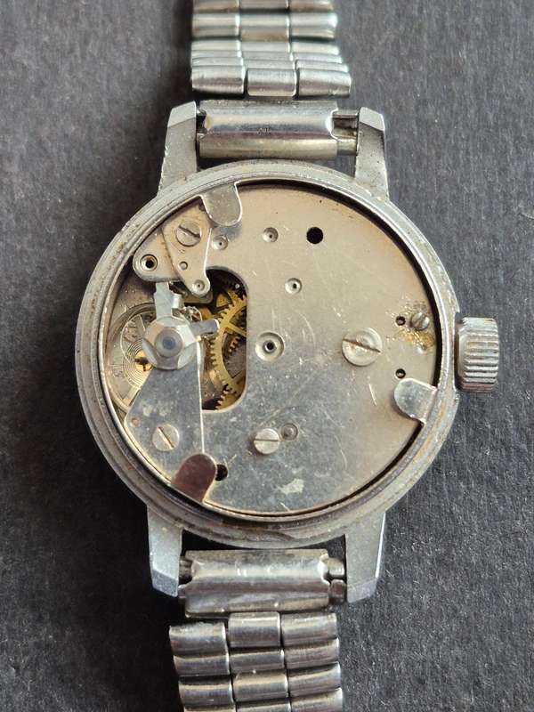 Vintage Ladies Ruhla Antimagnetic Mechanical Wrist Watch (not working)