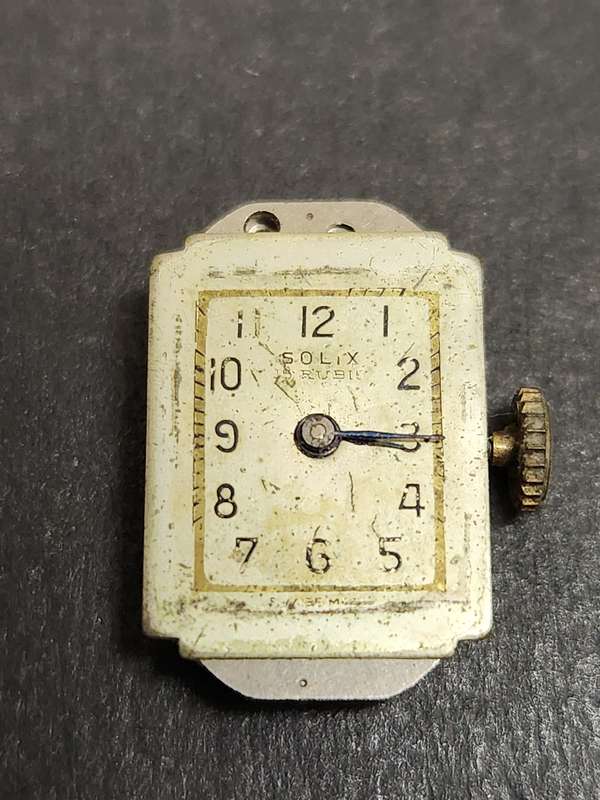 Vintage Ladies Solix Mechanical Wrist Watch Rolled Gold (not working) - as per photograph