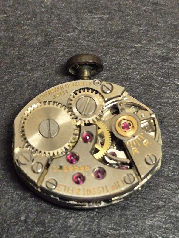 Vintage Ladies Tissot Mechanical Wrist Watch (not working) with Rolled Gold Band