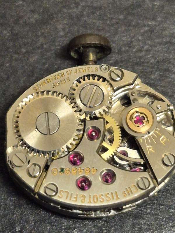 Vintage Ladies Tissot Mechanical Wrist Watch (not working) with Rolled Gold Band