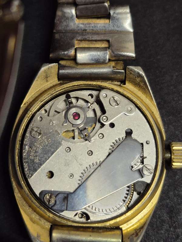 Vintage Ladies Roma 17 Jewels Water Resistant Anti Magnetic Watch (not working)