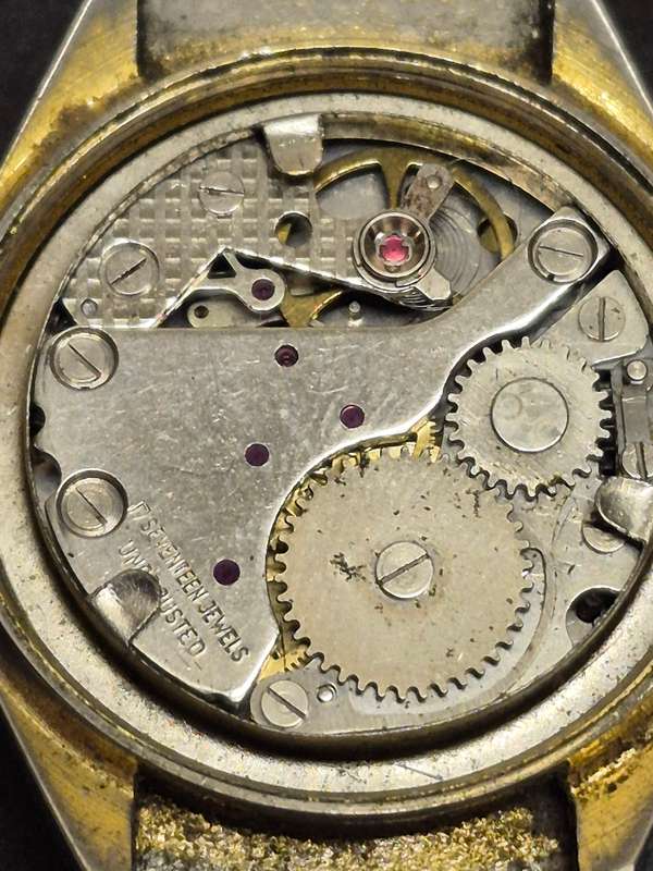 Vintage Lanco 17 Jewels Water Resistant Anti Magnetic Wrist Watch (not working)