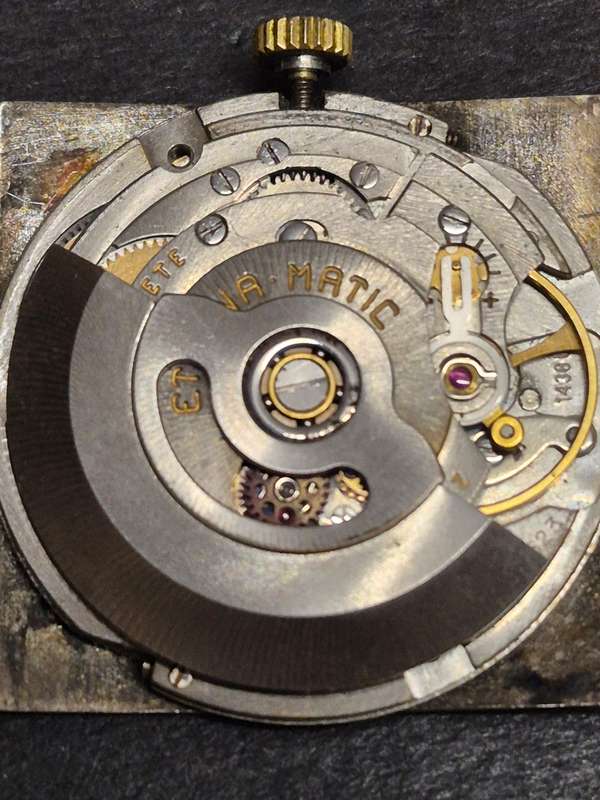 Eternamatic Centenaire no. 465 Mechanical 21 Rubies Wrist Watch (gold plated) runs - needs to be ser
