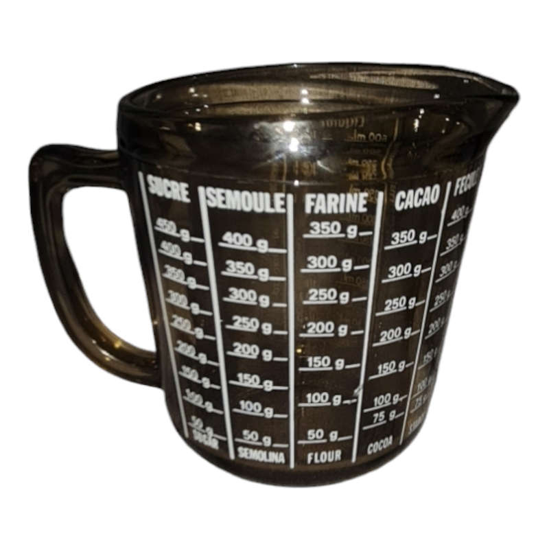 Vintage French Measure Jug By Arcopal France