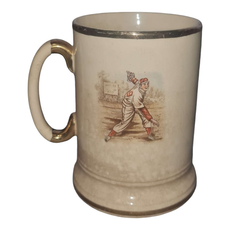 VINTAGE ARTHUR WOOD BASEBALL SPORTING SERIES BEER TANKARD MUG/STEIN