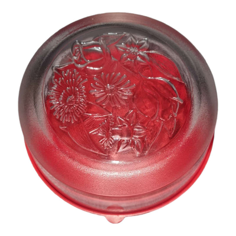 Glass containers with lid