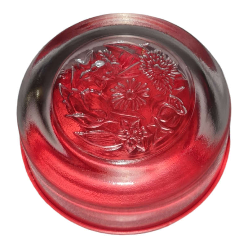 Glass containers with lid