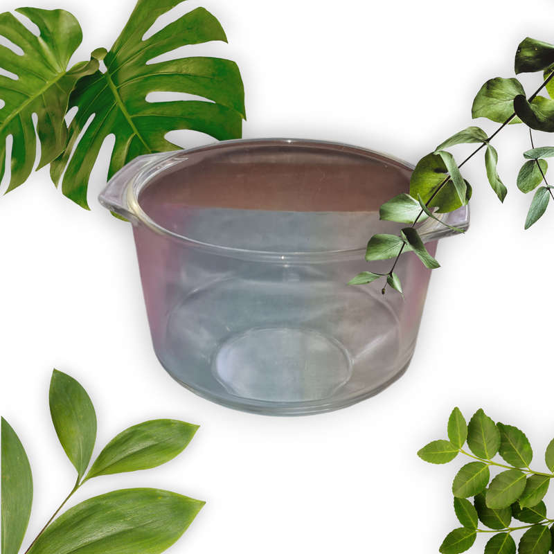 Vintage French Solidex Glass Bowl