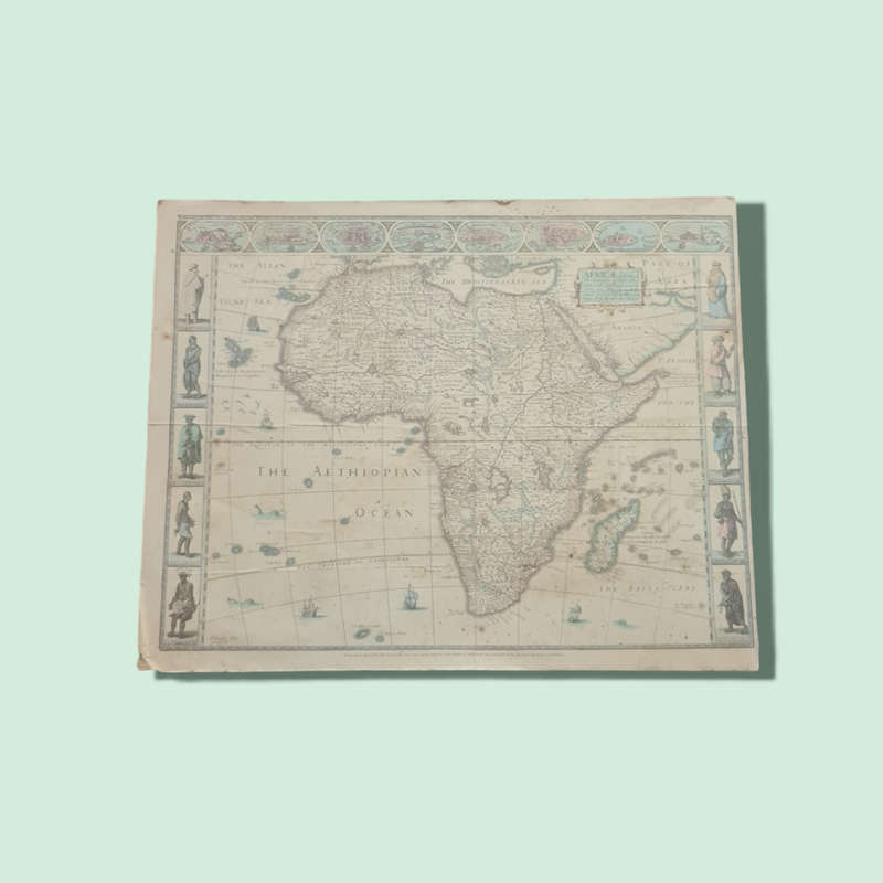 Old Map of Africa