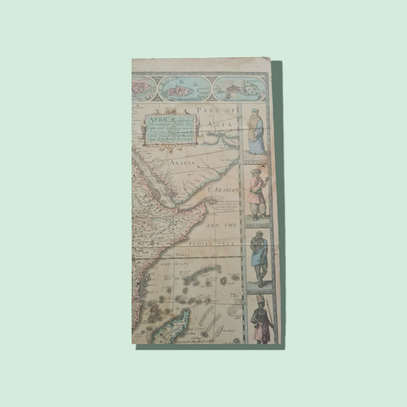 Old Map of Africa