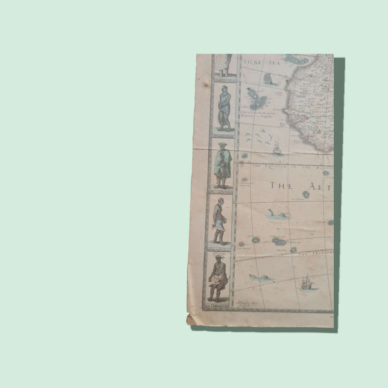 Old Map of Africa