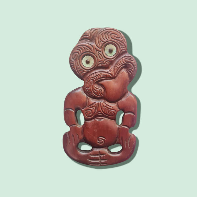 Vintage Maori 'Tiki' Figurine  WOOD