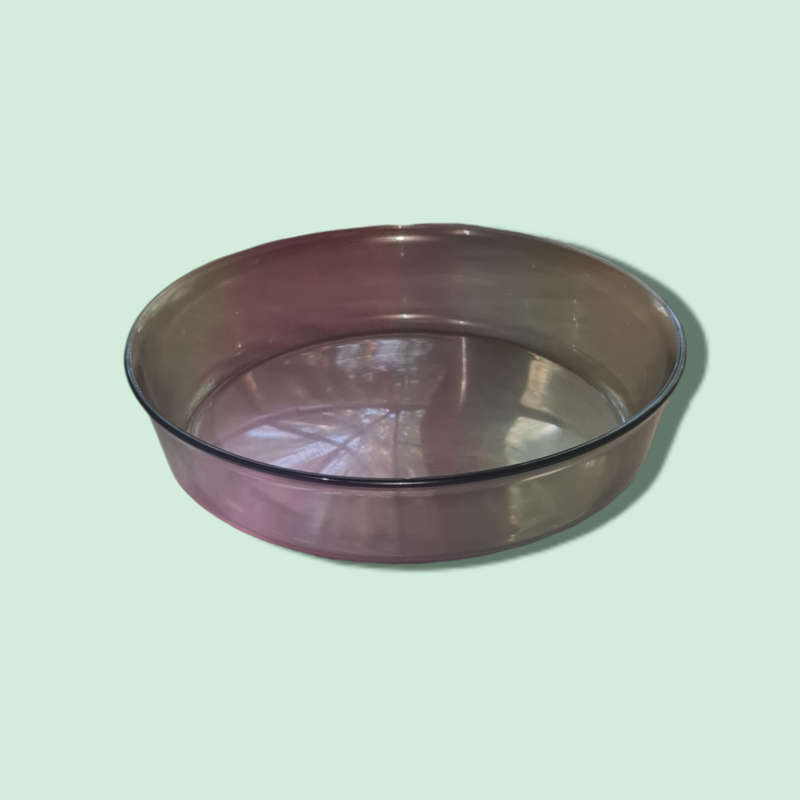 Amber pie dish