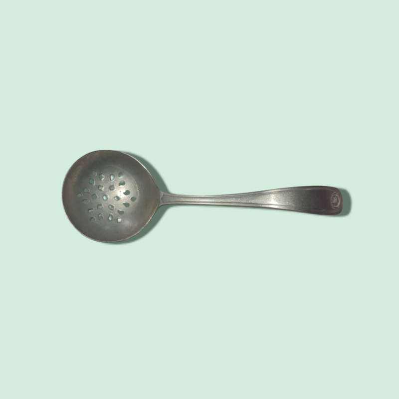 Antique EPNS Perforated Sugar Sifter Spoon