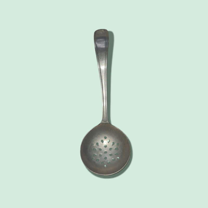 Antique EPNS Perforated Sugar Sifter Spoon