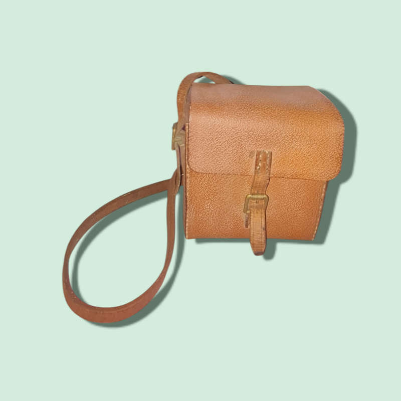 RARE 1964 Swiss Army Leather Bag, Bag with Strap