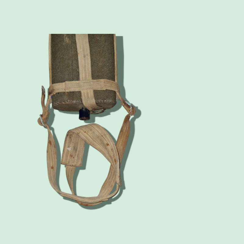 British Army WW2 Reenactment Water Bottle & Harness Set