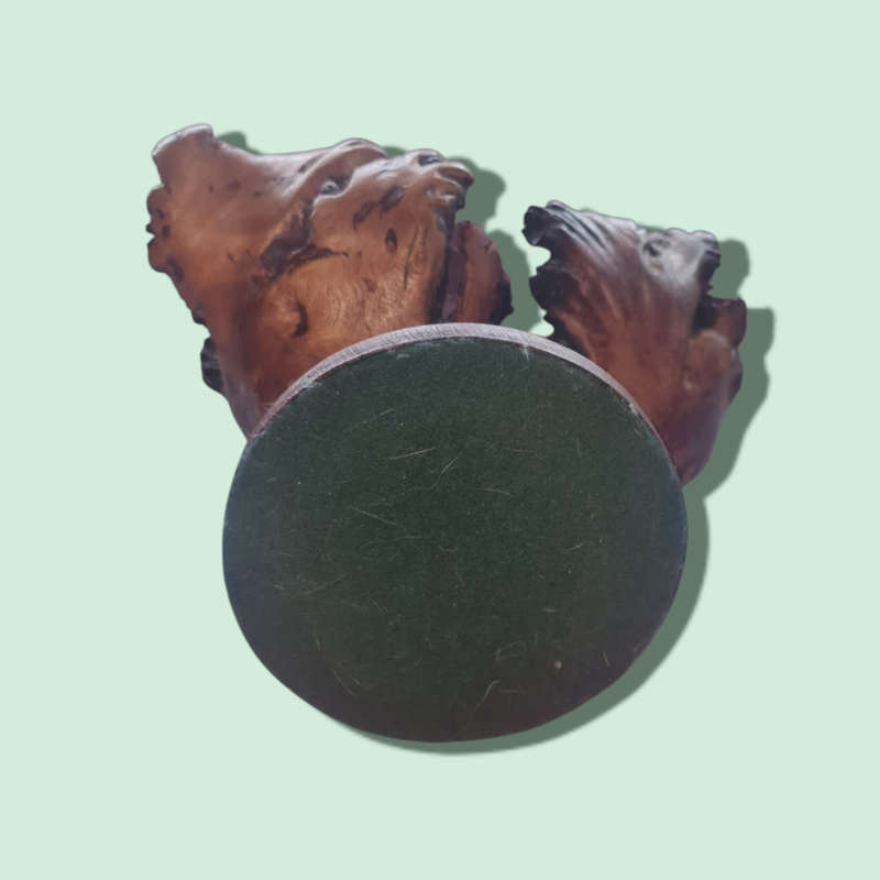 Extremely rare Guatemalan volcanic wooden flowers
