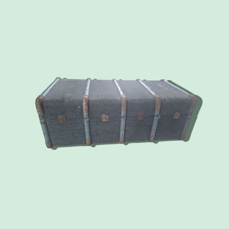 Large Trunk Travel Storage Suitcase