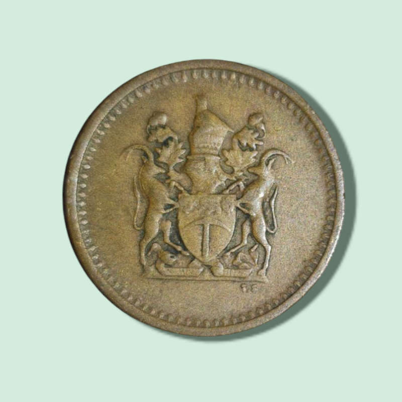 1972 PROOF One Cent of Rhodesia (VERY RARE)