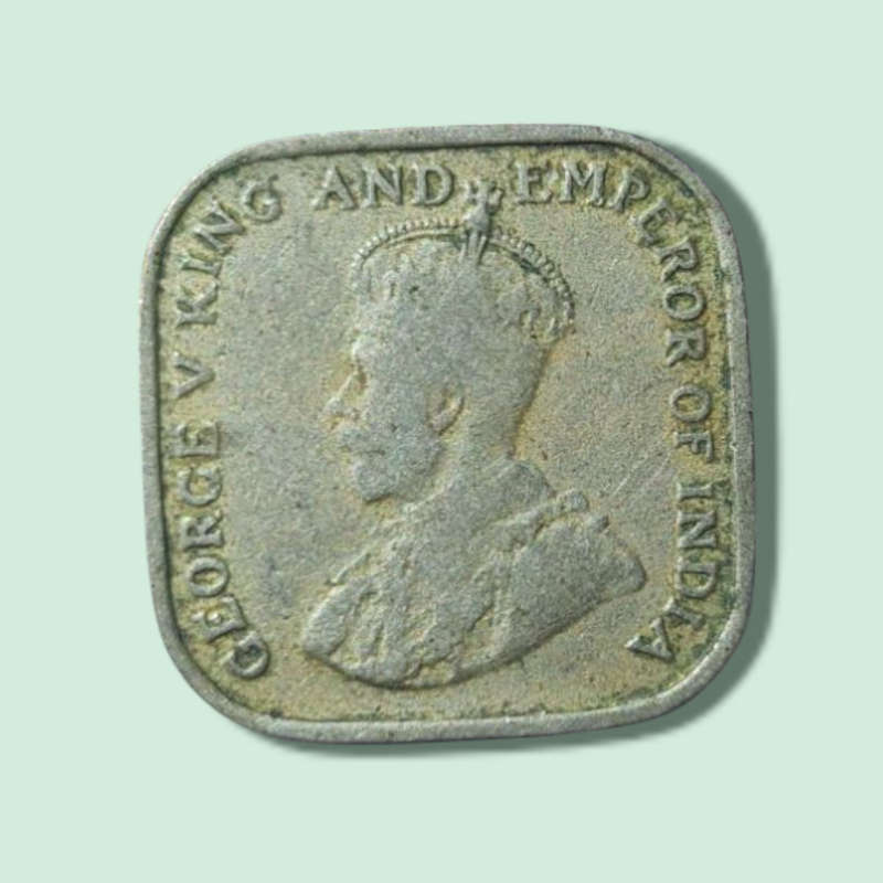 1920 Ceylon 5 Cents