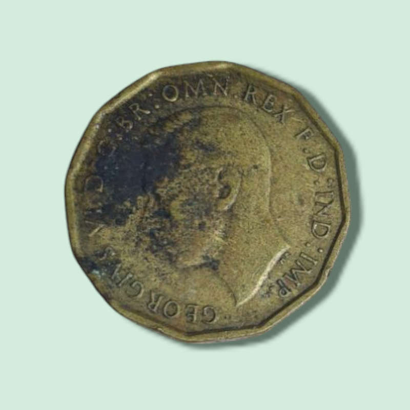 GREAT BRITAIN COIN, THREE PENCE 1940