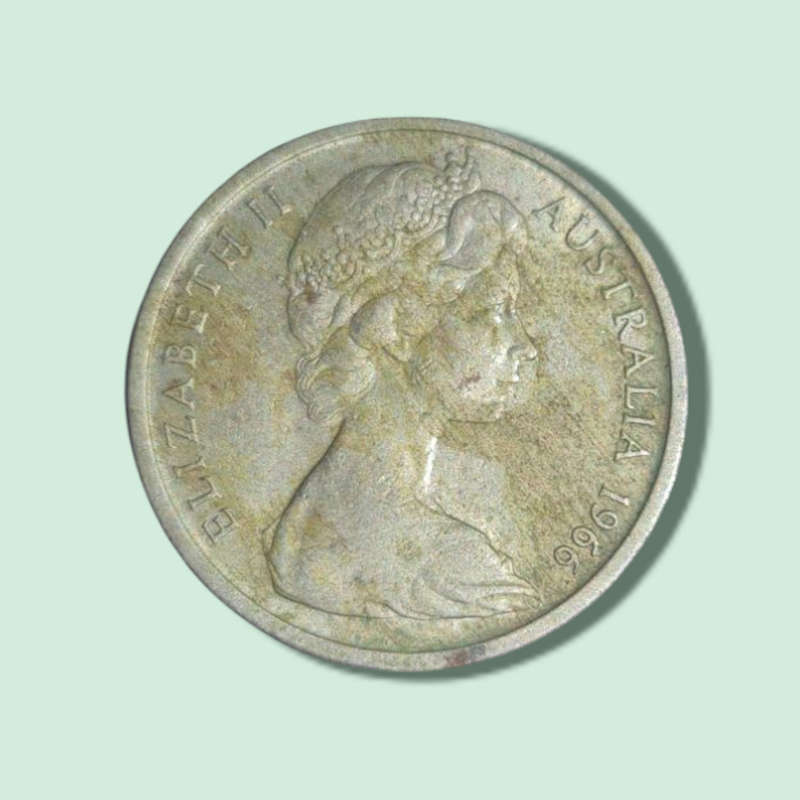 1966 AUSTRALIAN 10 CENT COIN