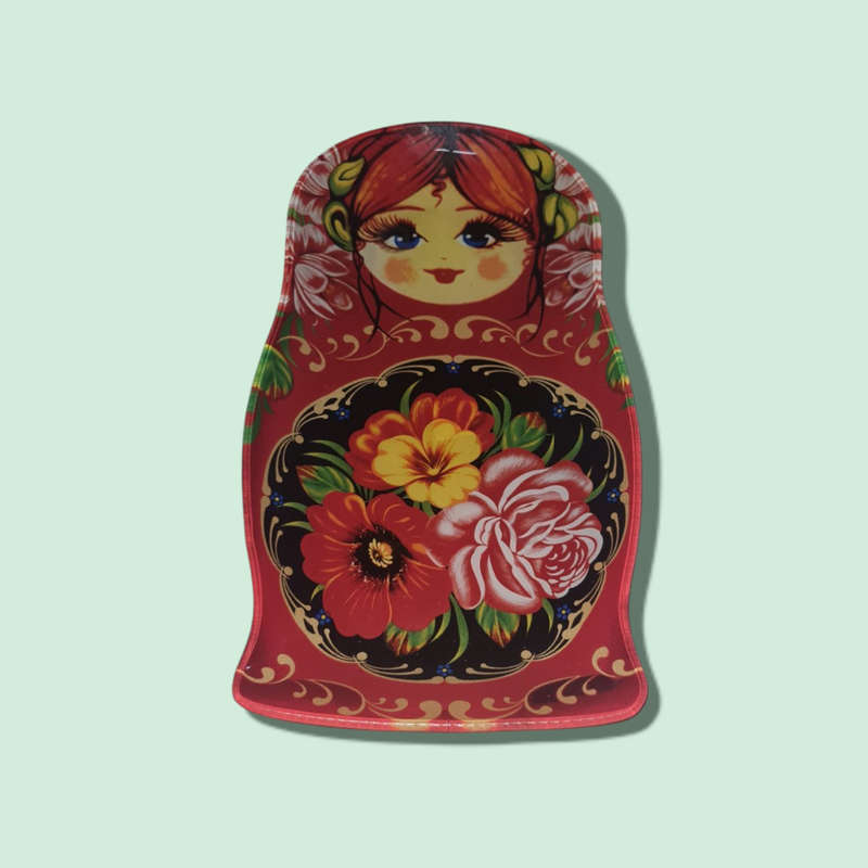 Russian Nesting Doll Plates Serving Platters
